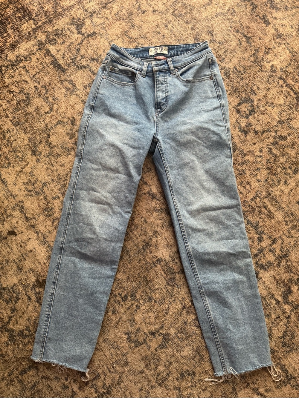 We The Free Light Blue Ankle Straight Jeans